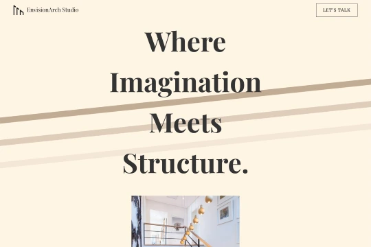 Envision Arch Studio Hero Section